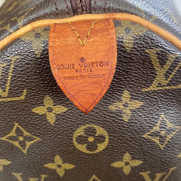 Authentic Louis Vuitton Speedy 40 Monogram Vintage - Picture 12 of 17